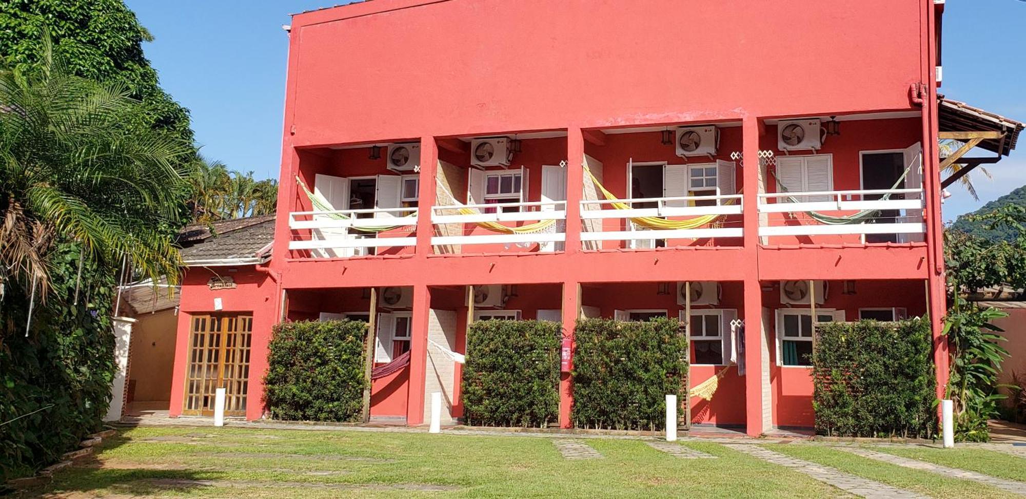 Pousada Parcel Das Ilhas Barra do Sahy Bagian luar foto