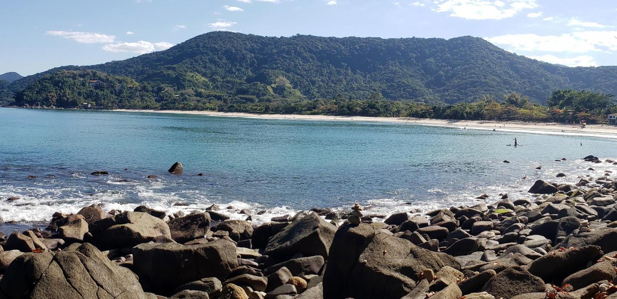 Pousada Parcel Das Ilhas Barra do Sahy Bagian luar foto